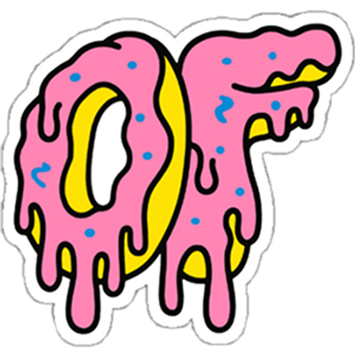 here is a Odd Future Logo from the Inscriptions and Phrases collection for sticker mania