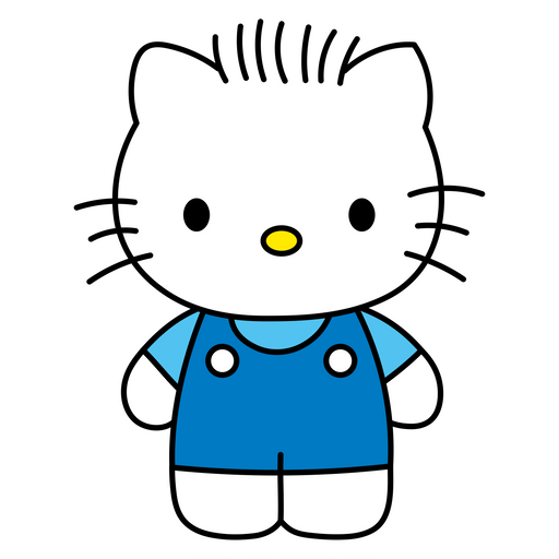 here is a Sanrio Dear Daniel Sticker from the Sanrio collection for sticker mania