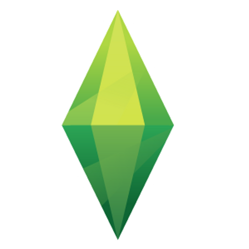 here is a The Sims Green Plumbob Sticker from the Games collection for sticker mania